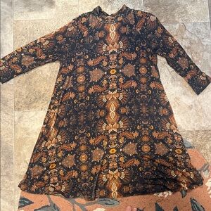 Free People New Romantics Printed Dress